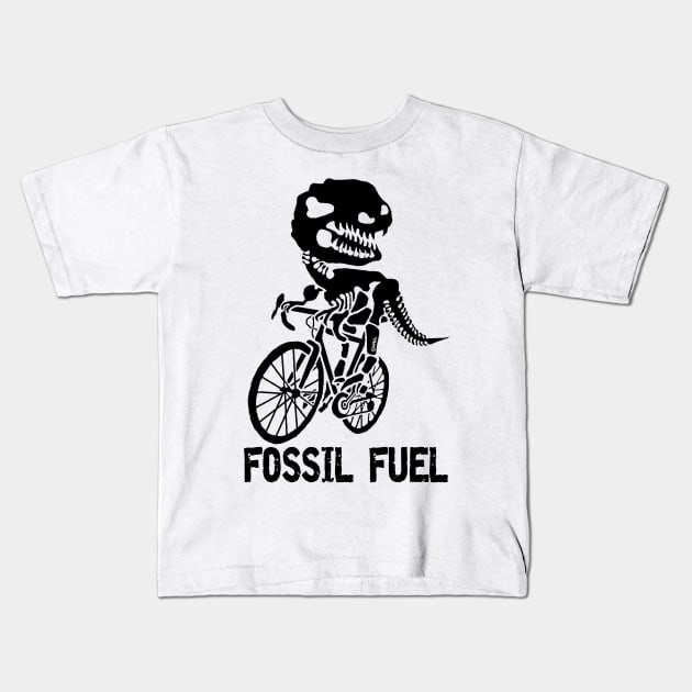 Fossil Fuel Kids T-Shirt by NewSignCreation